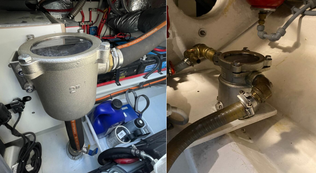 Andy Marine 316L filter morske vode iz nerjavečega jekla
