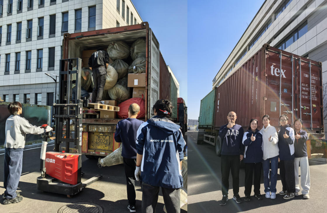 Nakladanje zabojnika v Avstralijo končano!