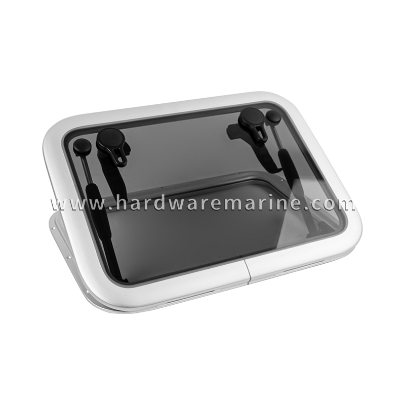 Aluminijasto pravokotno okno za čolne